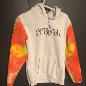 Tie-dye hoodie